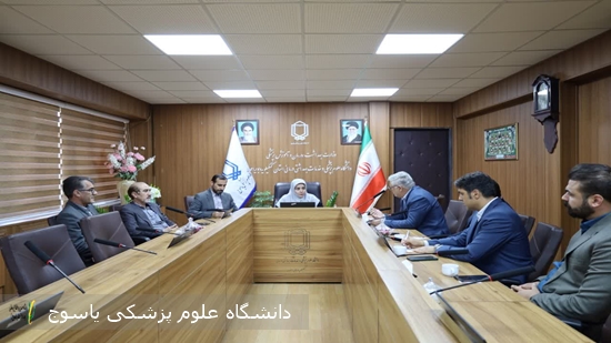 دیدار-سرپرست-دانشگاه-علوم-پزشکی-یاسوج-با-مدیرکل-بانک-رفاه-استان