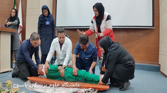 کارگاه-آموزشی-انتقال-و-حمل-مصدوم-در-بیمارستان-شهید-دکتر-جلیل-یاسوج-برگزار-شد