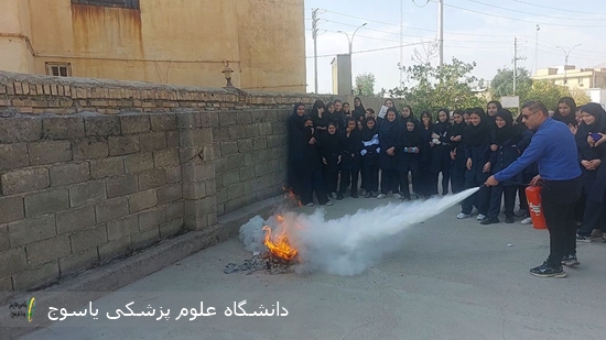 برگزاری-مانور-اطفاء-حریق-در-مدرسه-خدیجه-کبری(س)-در-لنده-⊕-تصاویر