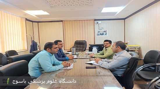 دیدار-رئیس-بیمه-سلامت-شهرستان-بهمئی-با-سرپرست-شبکه-بهداشت-و-درمان