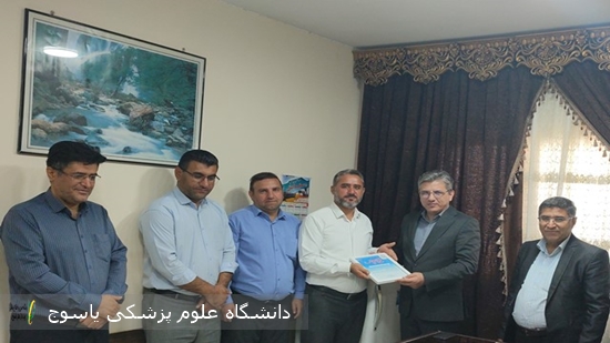 تجلیل-از-روابط-عمومی-بیمارستان-دهدشت-از-طرف-نظام-پزشکی-شهرستان-های-کهگیلویه،چرام-و-لنده