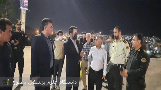 اخطار نهایی مرکز بهداشت شهرستان بویراحمد به عرضه کنندگان مواد غذایی و دخانی در بام شهر یاسوج 