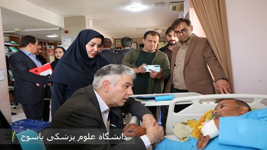 معاون-درمان-وزارت-بهداشت-از-سه-بیمارستان-مرکز-استان-بازدید-کرد