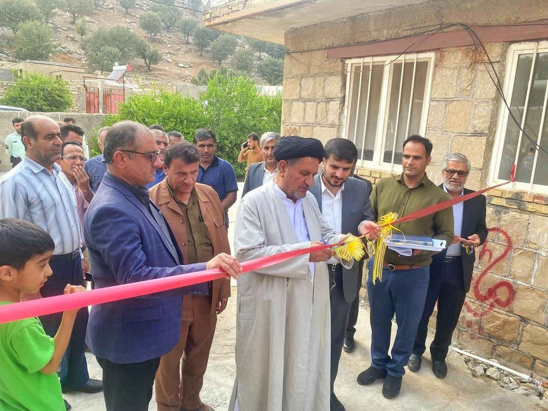 افتتاح ساختمان خانه بهداشت موگرمون لنده + تصاویر 