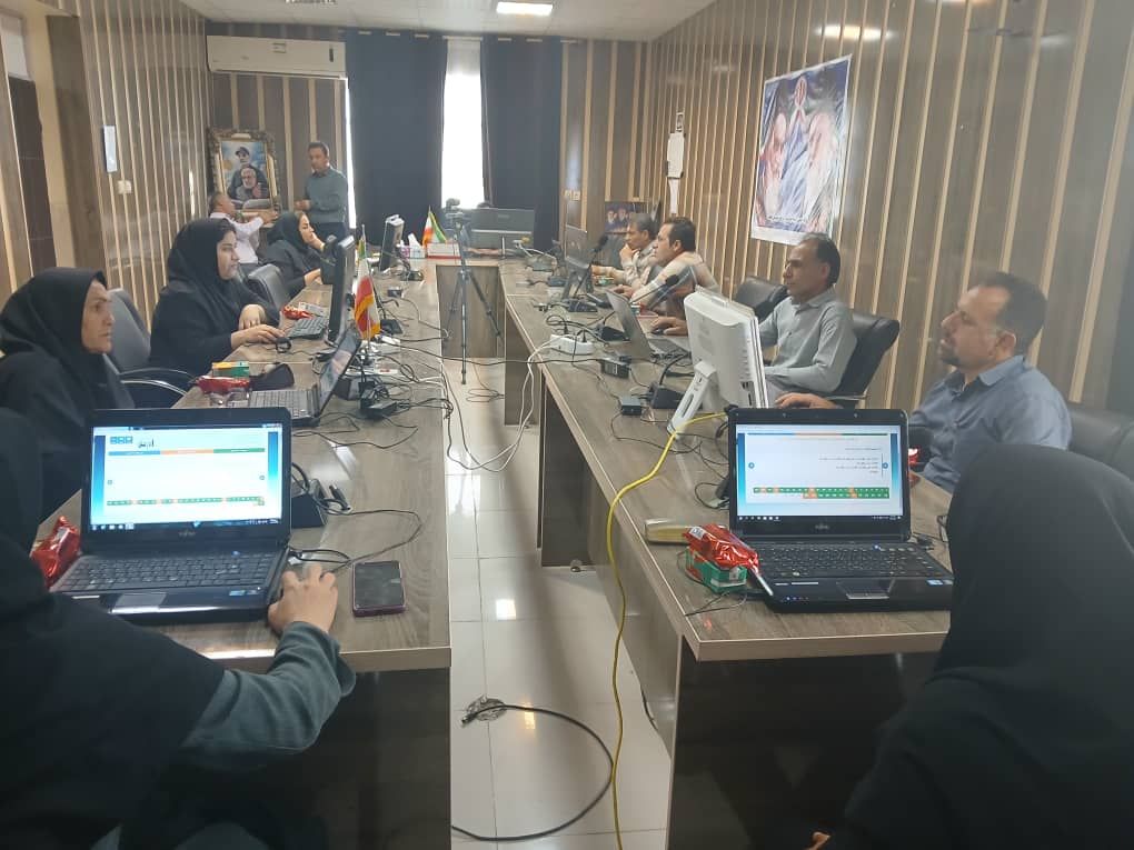 برگزاری آزمون بهورزی در شهرستان باشت 