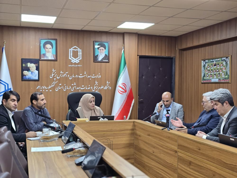 دیدار مدیرعامل بانک رفاه استان با سرپرست دانشگاه علوم پزشکی یاسوج