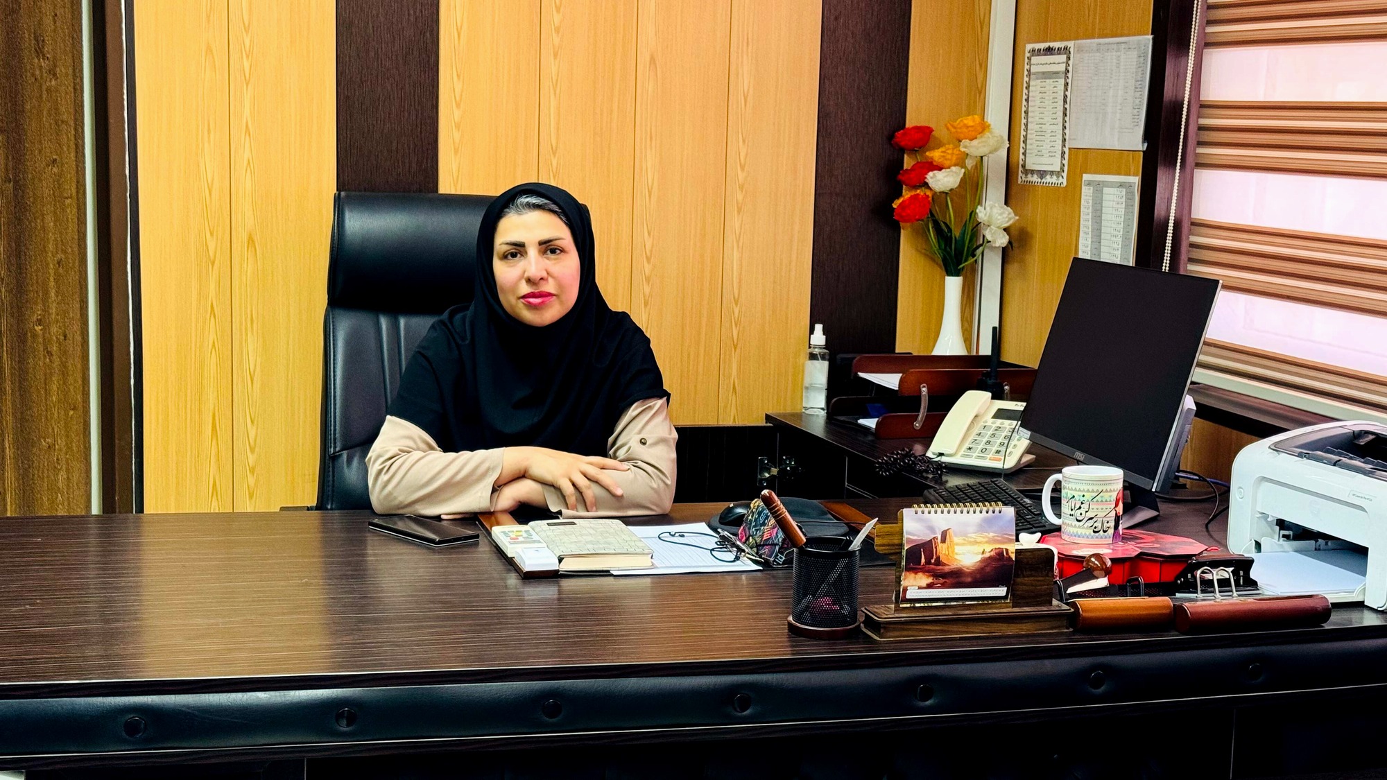 پیام تبریک سرپرست بیمارستان بی بی حکیمه خاتون (س) گچساران بمناسبت روز کارمند