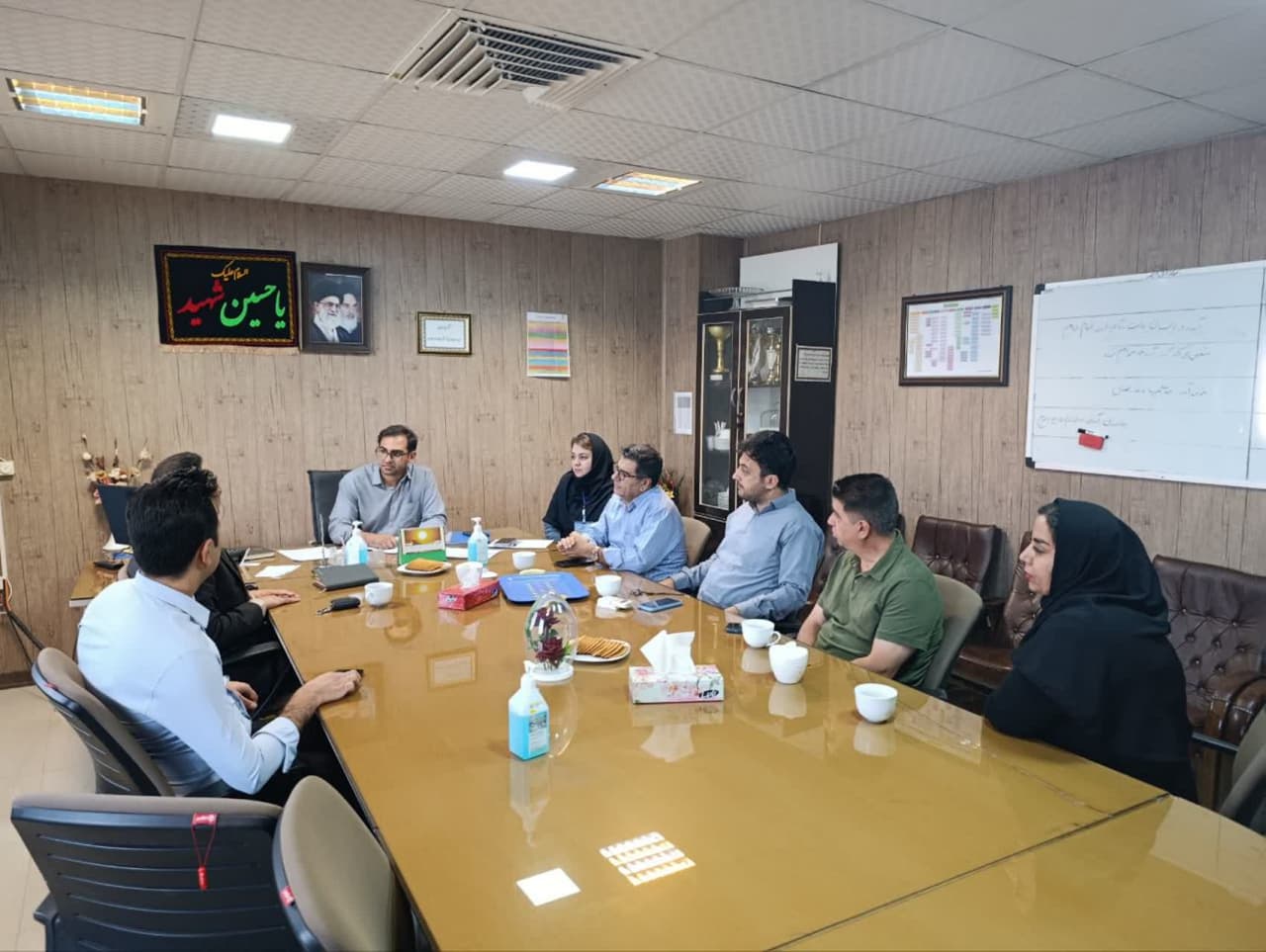 نشست مدیر فن آوری اطلاعات دانشگاه علوم پزشکی یاسوج با سرپرست بیمارستان امام سجاد(ع) 