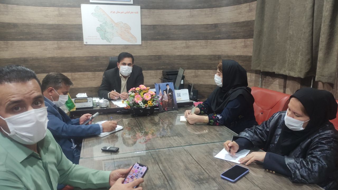 برگزاری کمیته پویش تغذیه سالم در چرام