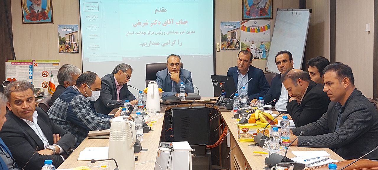 پایش و نظارت تیم مدیریتی معاونت بهداشتی از شبکه بهداشت و درمان لنده + تصاویر 