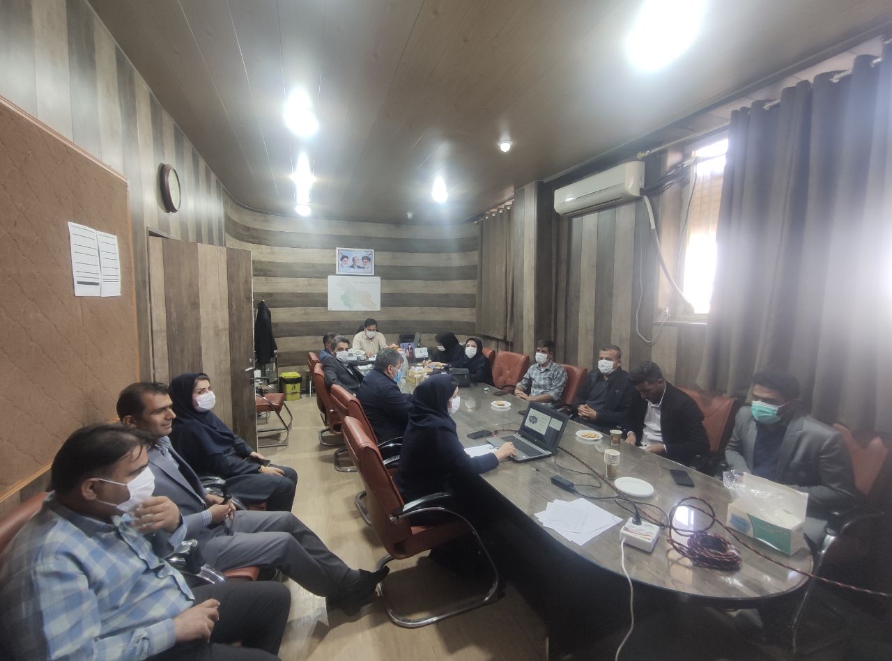 برگزاری جلسه شورای بهورزی شهرستان چرام