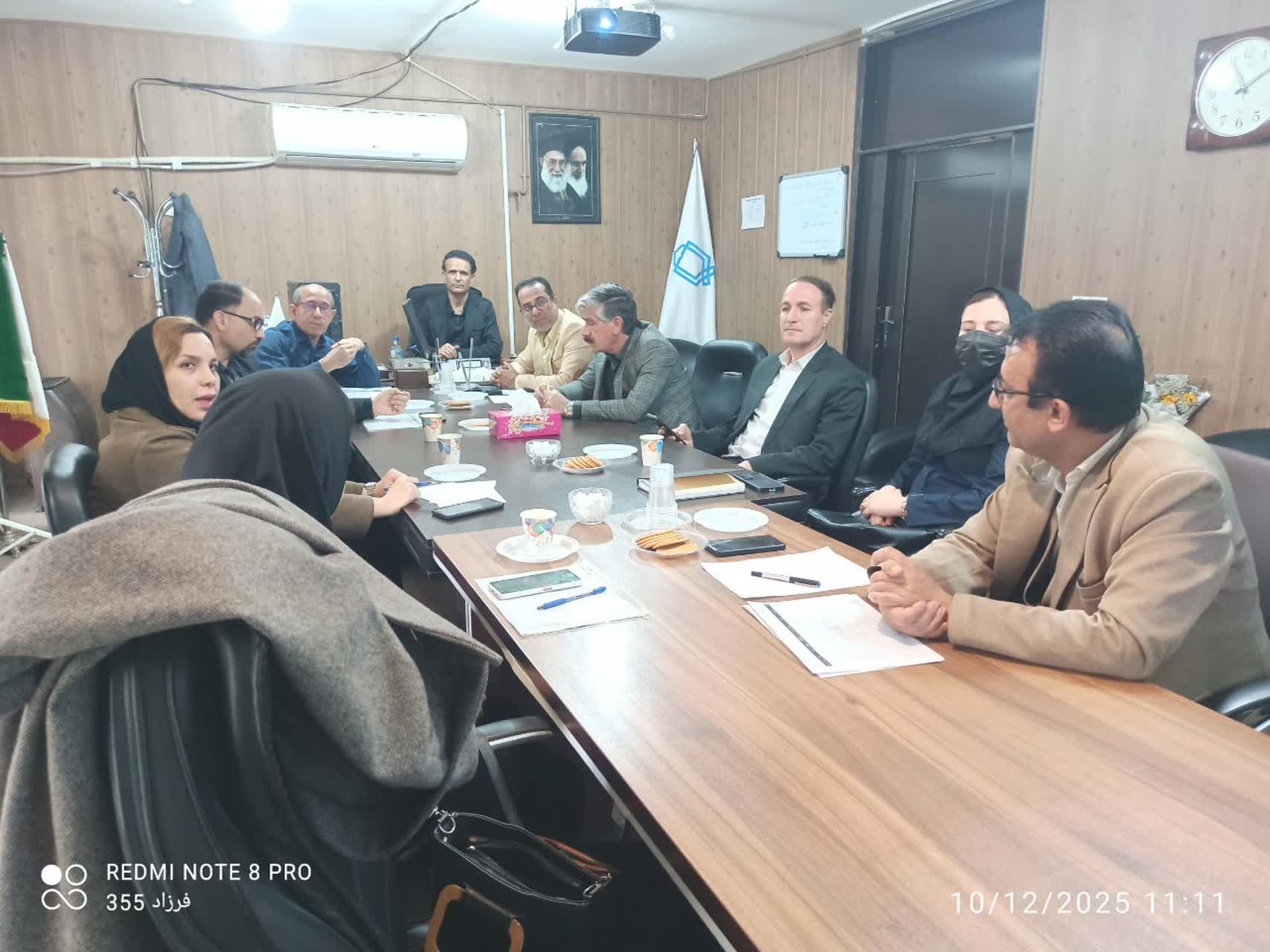 جلسه درون بخشی تدوین سند امنیت غذایی استان