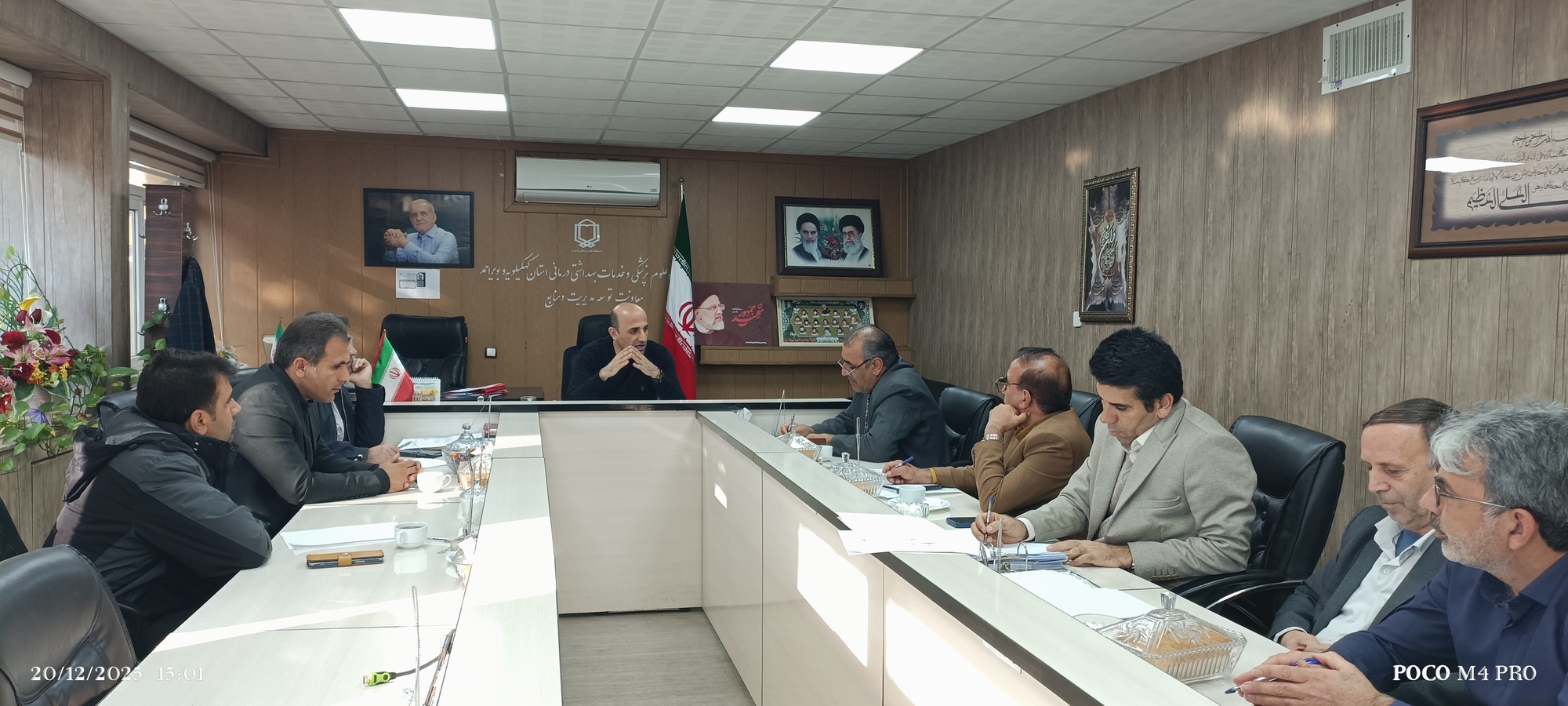 نشست هماهنگی برگزاری مصاحبه آزمون استخدامی در دانشگاه علوم پزشکی یاسوج برگزار شد