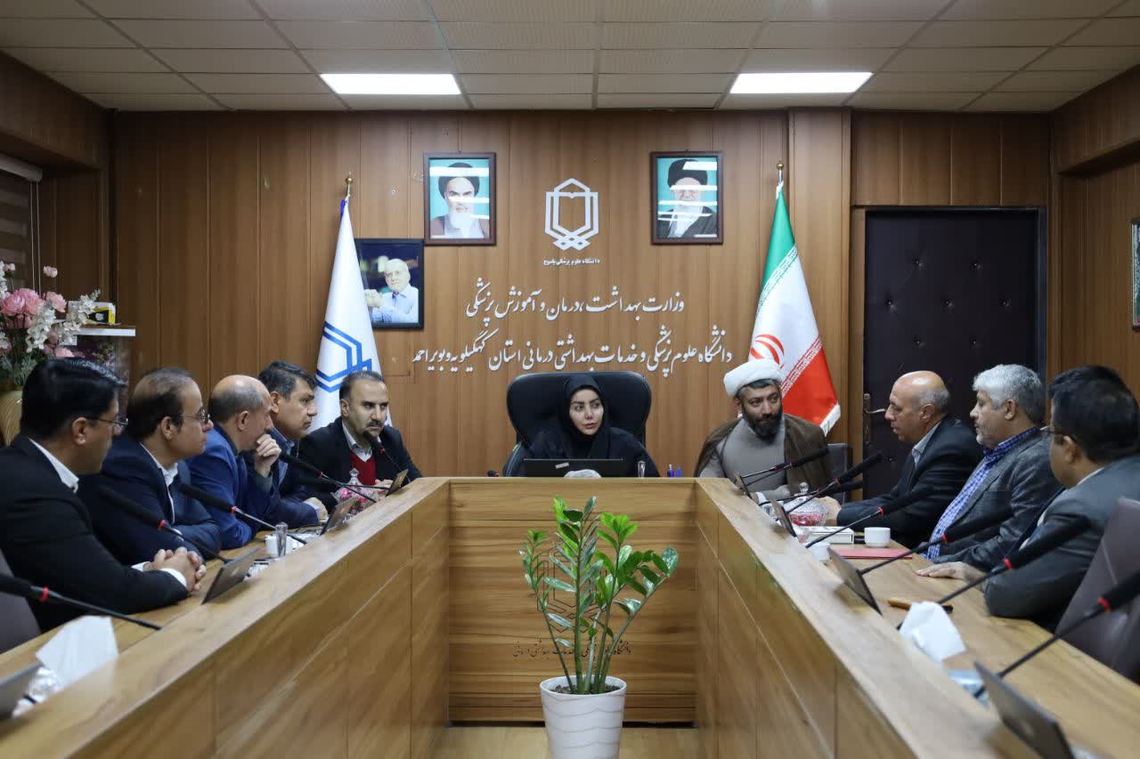 انعقاد تفاهم‌نامه احداث همراه‌سرای بیمارستان شهید دکتر جلیل یاسوج توسط خیر ارجمند دکتر طهمورث حجتی