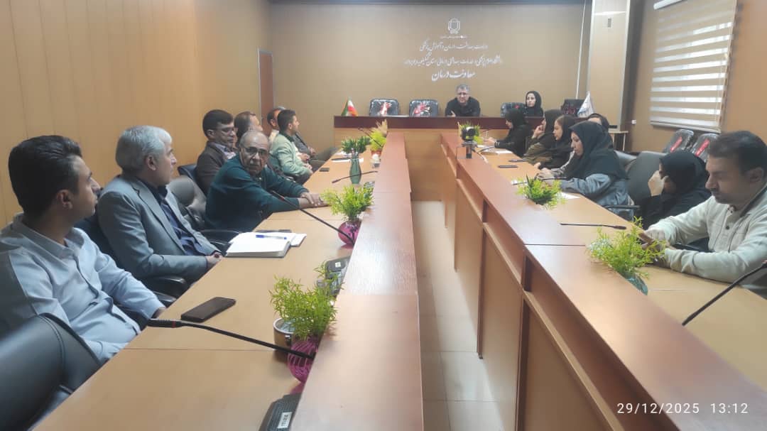 جلسه هماهنگی مدیر درمان نظارت و اعتباربخشی معاونت با کارشناسان نظارت بر درمان استان