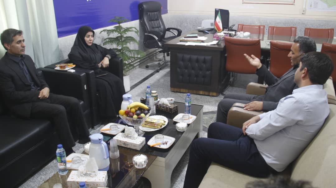 دیدار سرپرست دانشگاه علوم پزشکی یاسوج با فرماندار کهگیلویه