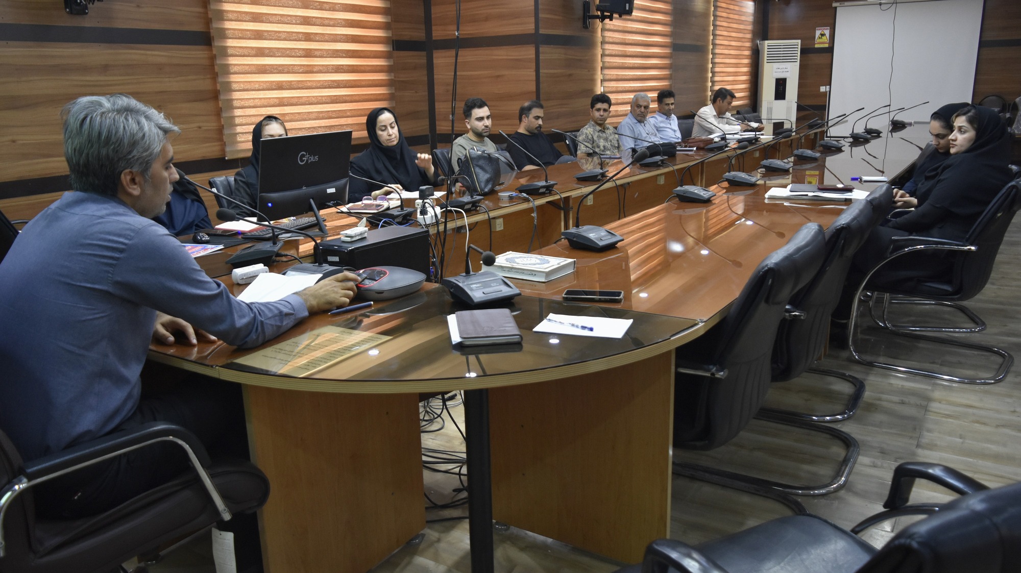 جلسه طرح آمایش امید در مرکزبهداشت گچساران برگزارشد 