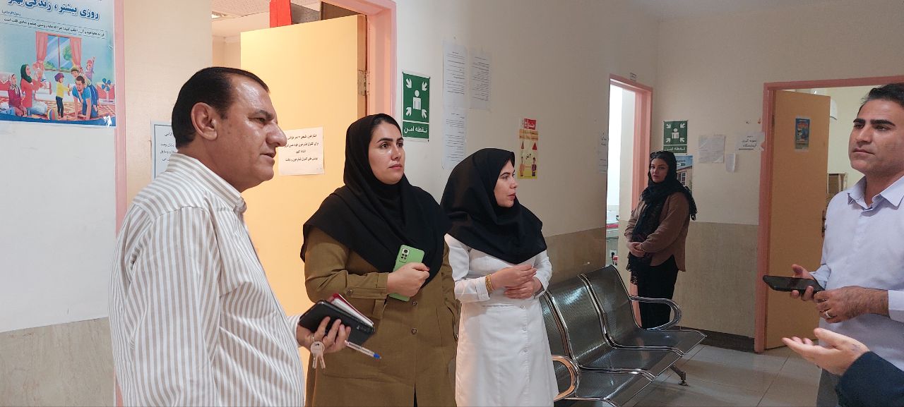 بازدید مدیر شبکه بهداشت و درمان لنده از مرکز خدمات جامع سلامت لنده+ تصاویر 