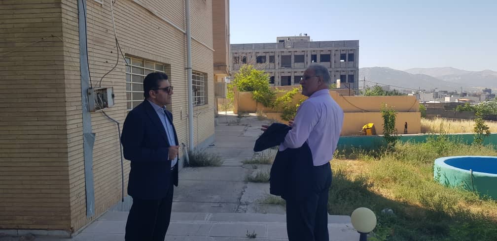 بازدید میدانی معاون تسهیلات صندوق رفاه دانشجویان وزارت بهداشت از خوابگاه‌های دانشجویی دانشگاه علوم پزشکی یاسوج