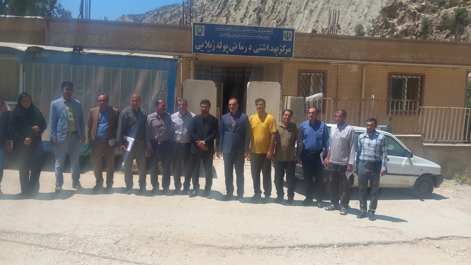 بازدید رئیس مرکز بهداشت استان و سرپرست شبکه بهداشت ‌‌ و درمان شهرستان مارگون از مراکز پوله ،موشمی ،زیلایی