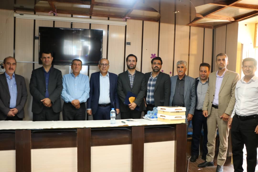 برگزاری مراسم تکریم و معارفه رئیس بیمارستان شهید رجایی یاسوج 