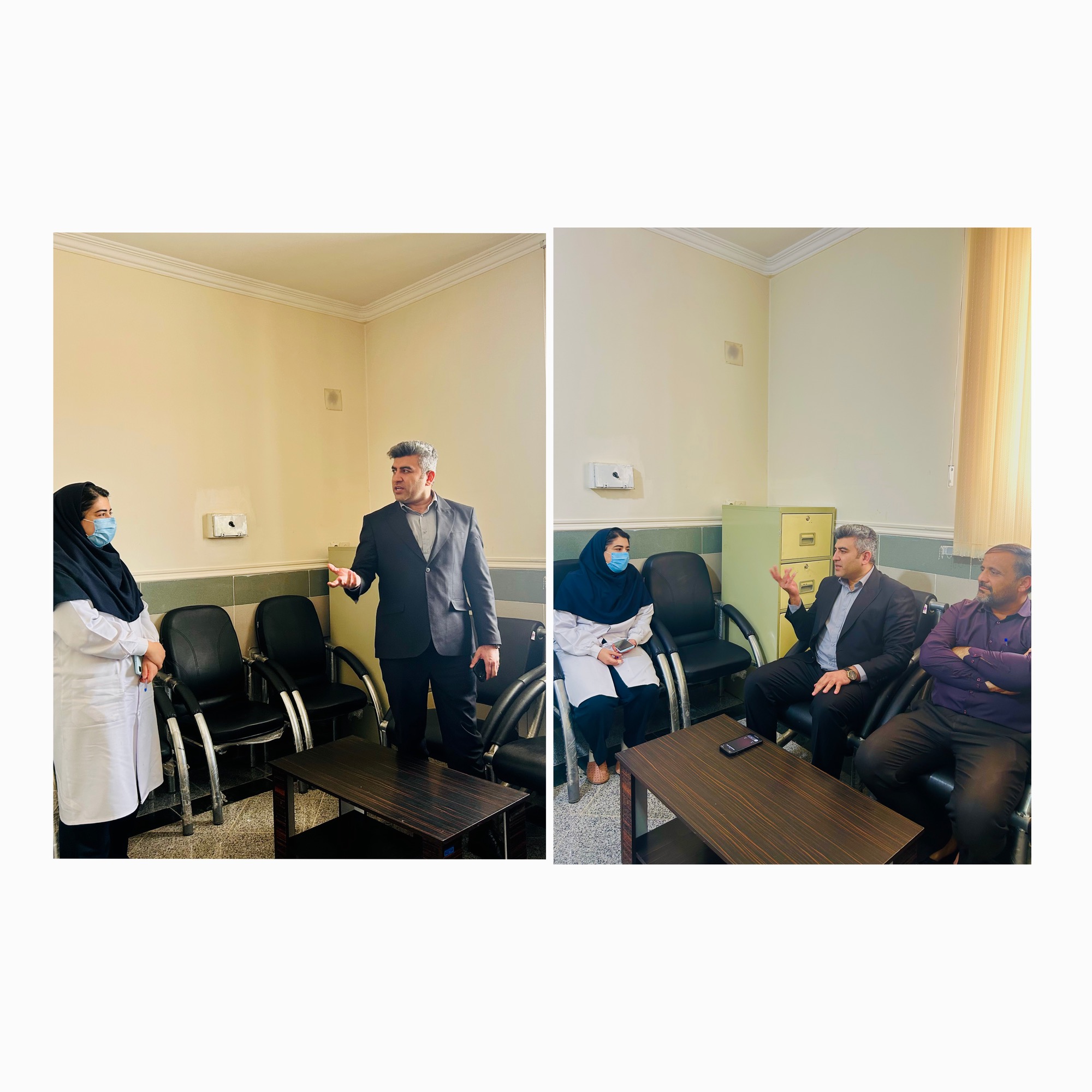 دلجویی از پرستار فداکار درمانگاه شهر پاتاوه