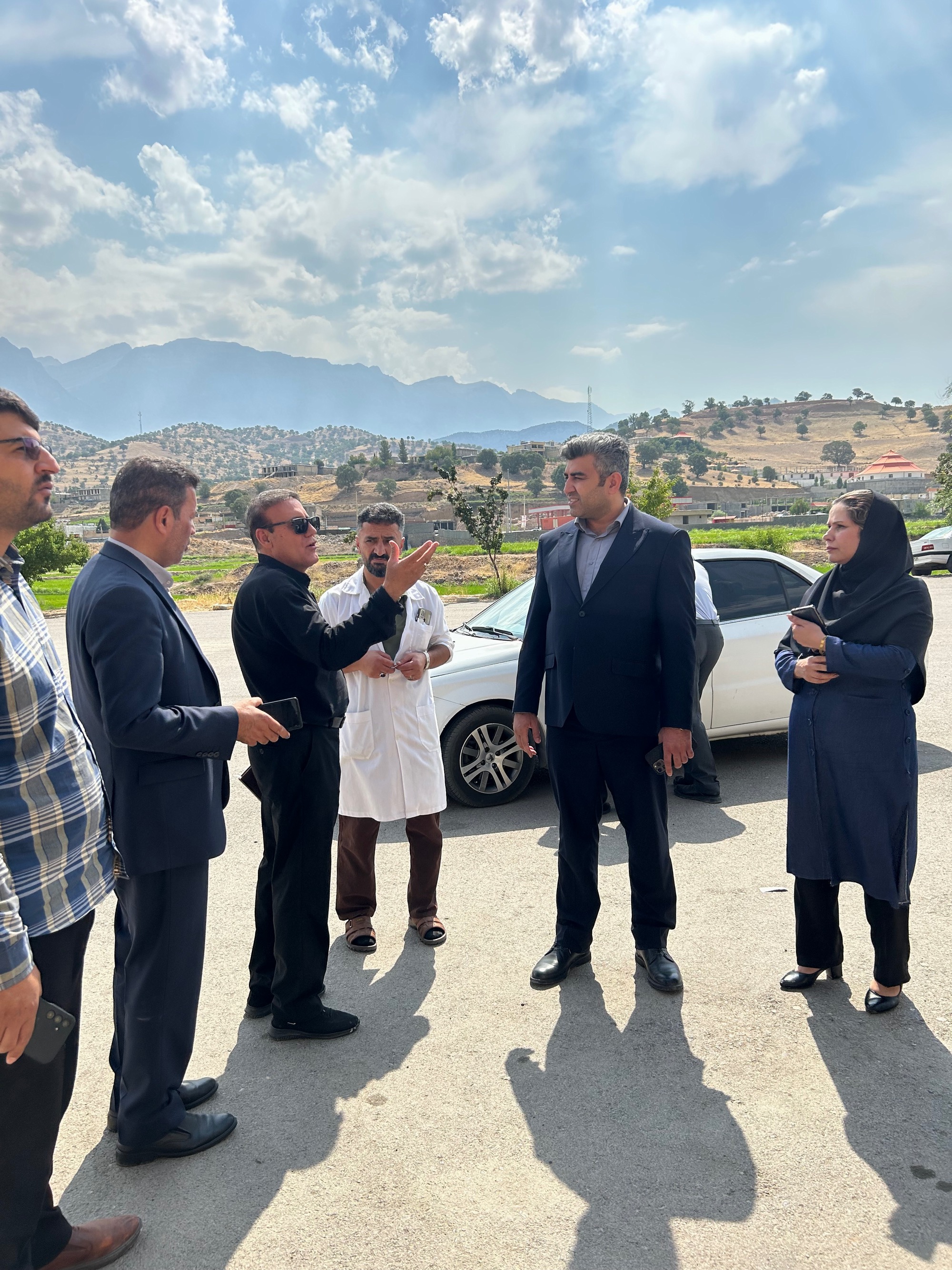بازدید سرزده سرپرست شبکه بهداشت و درمان دنا و ناظر فنی دانشگاه از درمانگاه های پاتاوه و سی سخت