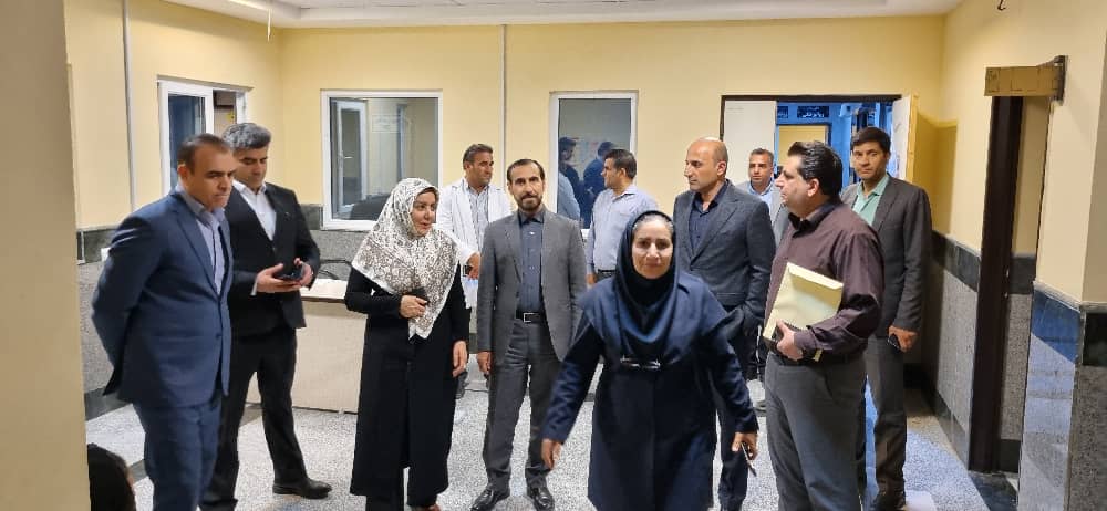 بازدید سرپرست دانشگاه علوم پزشکی کهگیلویه و بویراحمد از کلینیک تخصصی شهید مفتح یاسوج