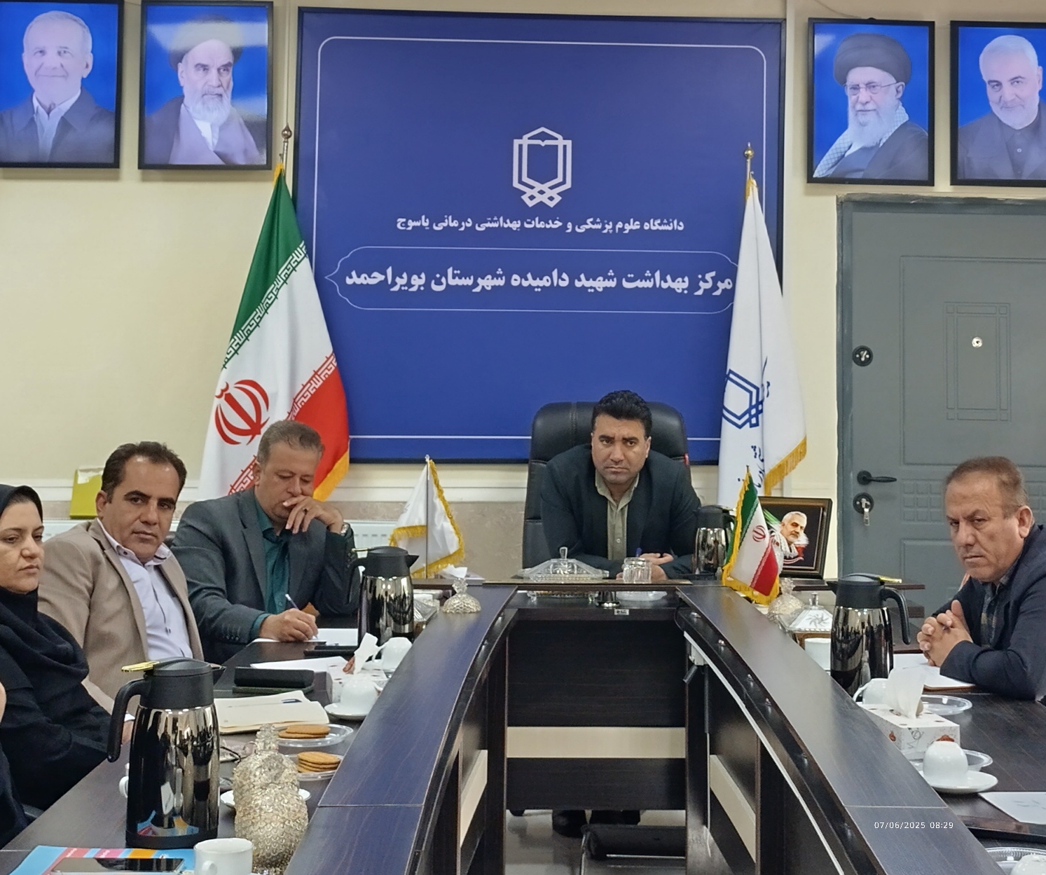 برگزاری کمیته نیازسنجی مرکز بهداشت بویراحمد با هدف ارتقاء خدمات سلامت 	