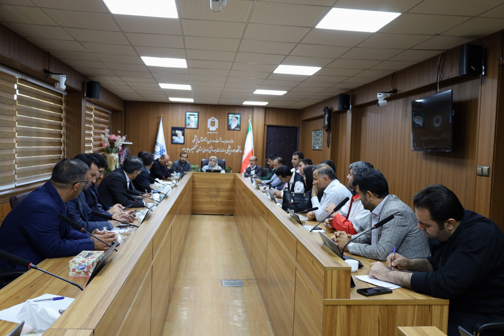 قرارگاه  آمادگی سلامت در شرایط بحرانی استان برگزار شد