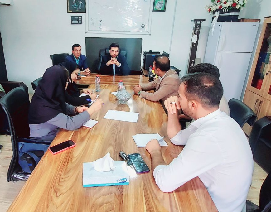 برگزاری جلسه مدیریت بحران در  شبکه بهداشت و درمان شهرستان مارگون