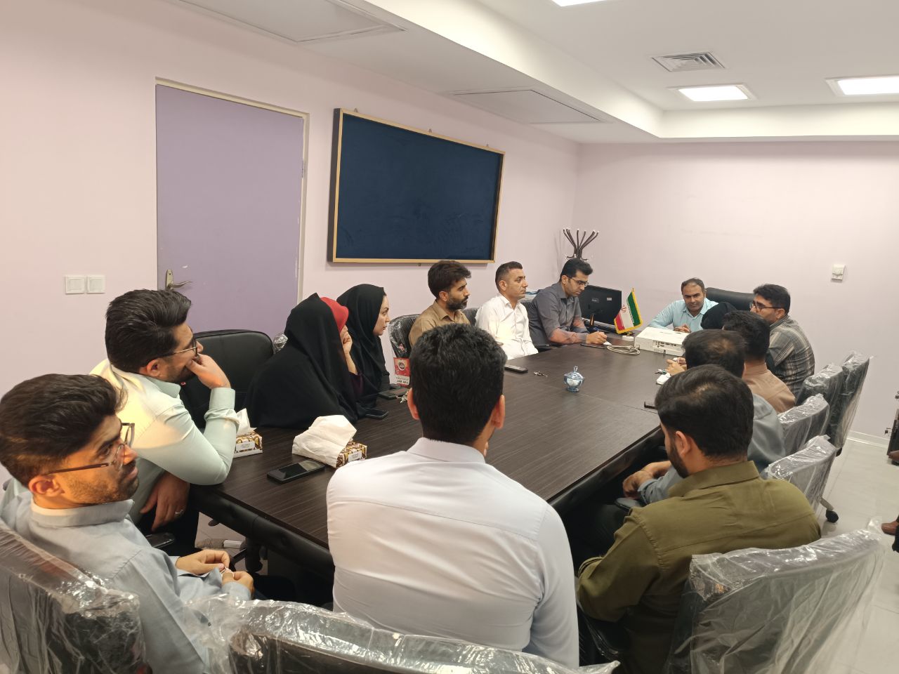 برگزاری سومین کمیته مدیریت بحران در بیمارستان شهید سلیمانی بهمئی