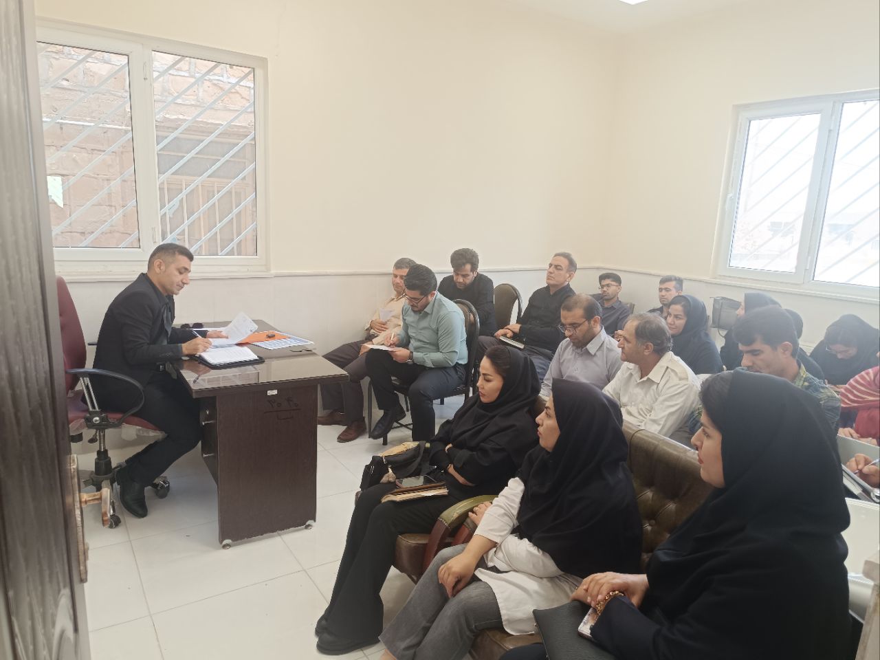 برگزاری جلسه پایش عملکرد مرکز خدمات جامع سلامت روستایی کت و خانه های بهداشت تابعه