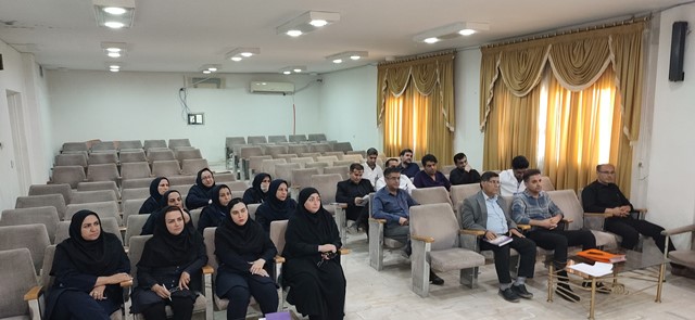 کمیته بهبود کیفیت در بیمارستان دهدشت برگزار شد + تصاویر