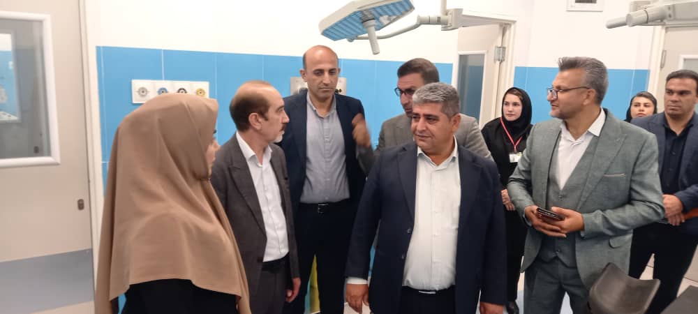 بازدید سرپرست دانشگاه علوم پزشکی استان از حوزه بهداشت و درمان باشت در چهارمین روز از سال نو