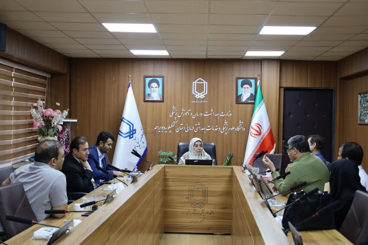 دیدار سرپرست دانشگاه علوم‌پزشکی استان با متخصصین بیهوشی