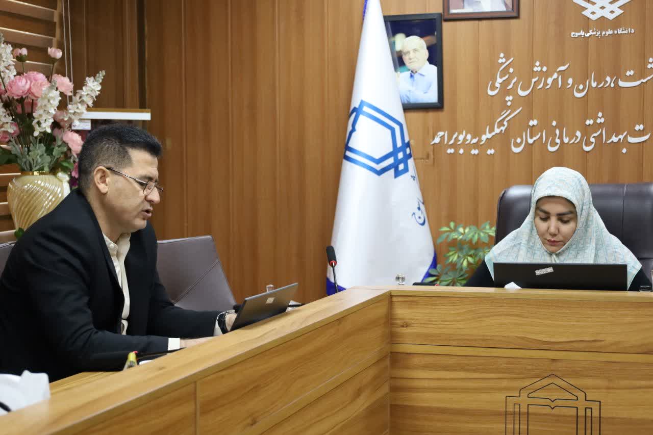 دیدار مدیرعامل صندوق پژوهش و فناوری استان با سرپرست دانشگاه علوم پزشکی یاسوج