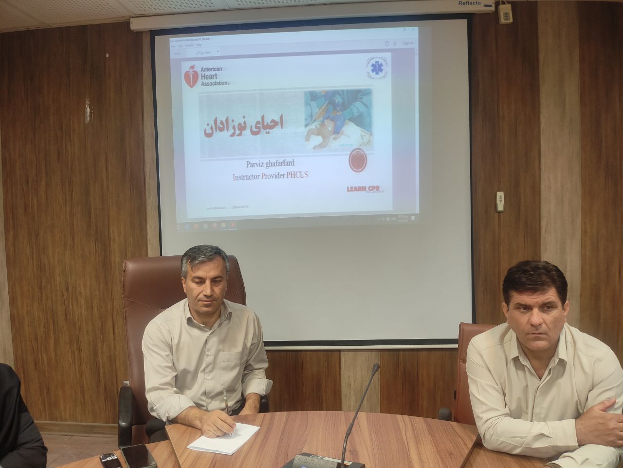 کارگاه احیای پایه کودکان و نوزادان در چرام برگزار شد