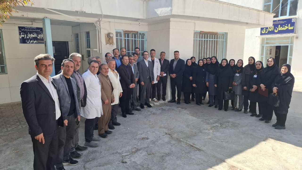 برگزاری مراسم تکریم و معارفه مسئولین خدمات پرستاری و بهبود کیفیت در بیمارستان شهید بهشتی یاسوج