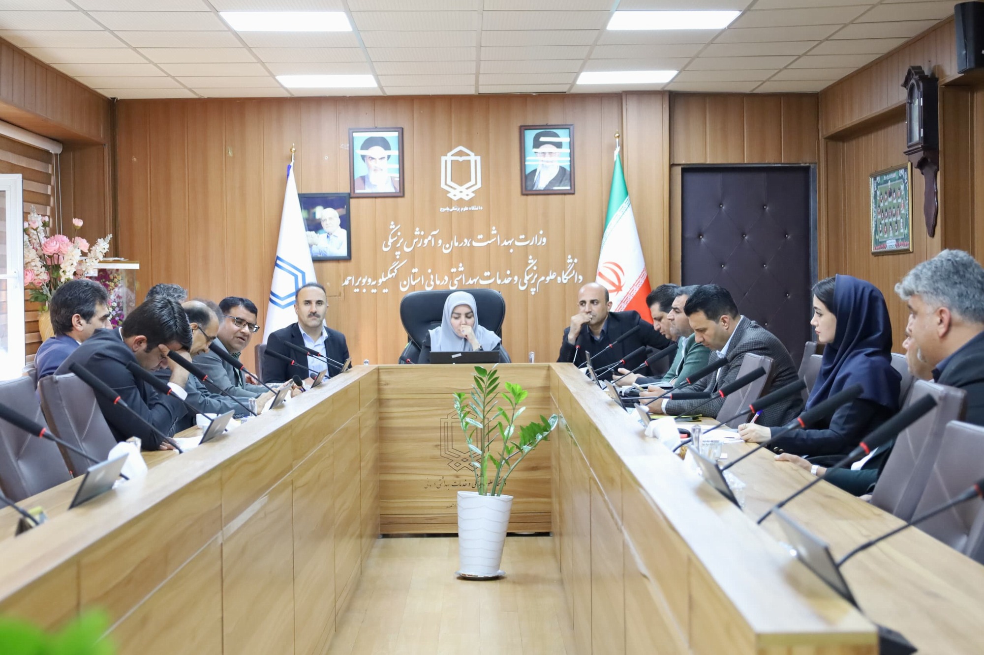 برگزاری دومین کمیته راه‌اندازی پروژه‌های عمرانی دانشگاه علوم پزشکی استان