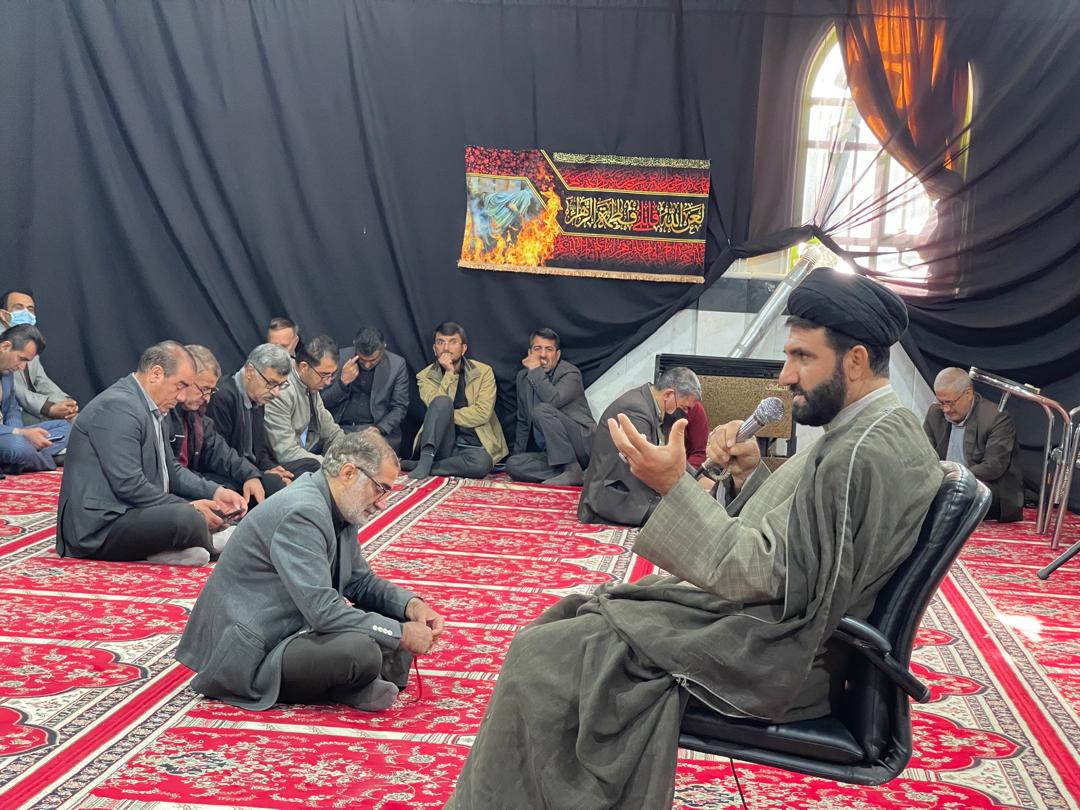 برپایی خیمه عزای حضرت فاطمه زهرا (س) در دانشگاه علوم پزشکی یاسوج