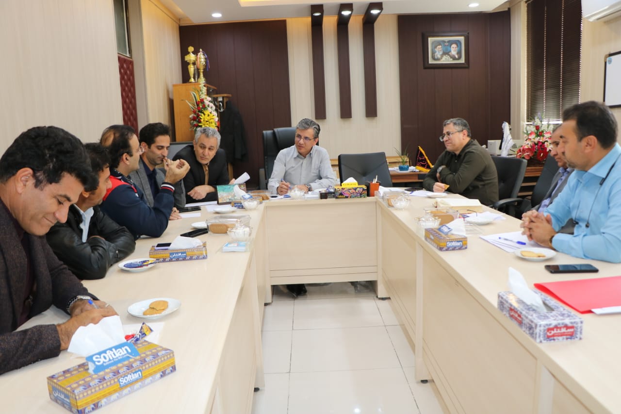 برگزاری کمیسیون حق اشعه با حضور دکتر طیب زادگان 