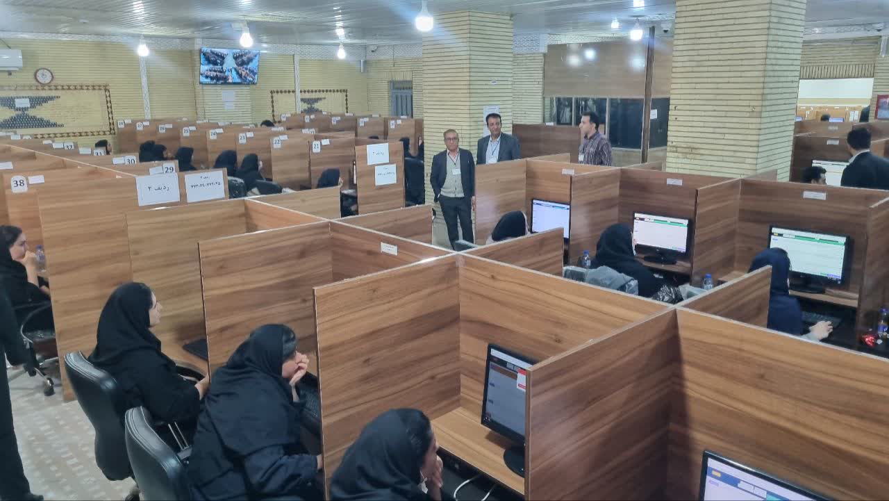 آزمون جامع توجیهی بدو خدمت کارکنان دانشگاه علوم پزشکی یاسوج برگزار  گردید 