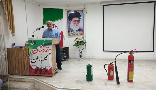برگزاری کنفرانس آموزشی اطفای حریق در بیمارستان امام خمینی (ره) دهدشت+ تصاویر