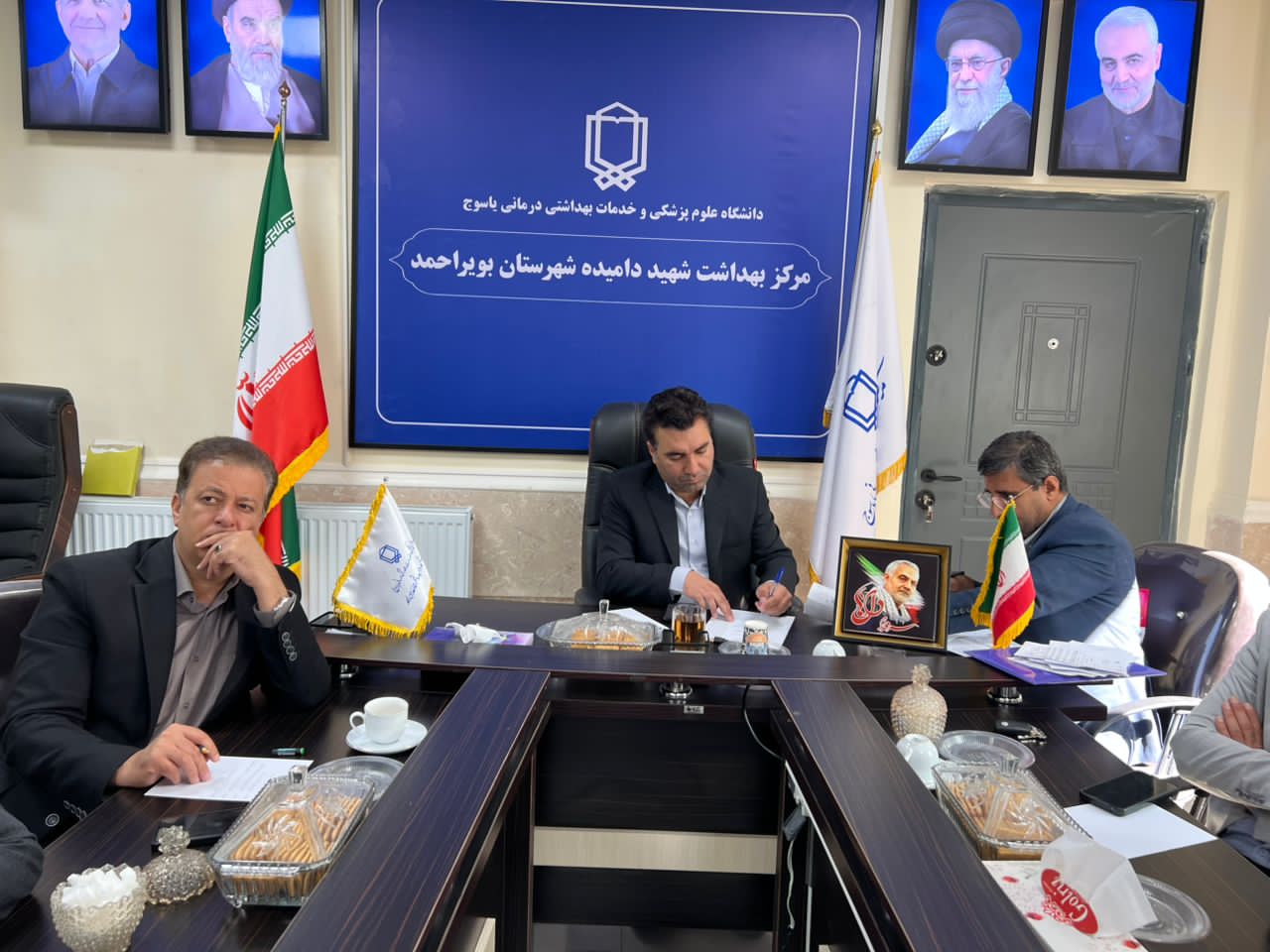 برگزاری کمیته درون‌بخشی هفته سلامت روان در مرکز بهداشت بویراحمد.