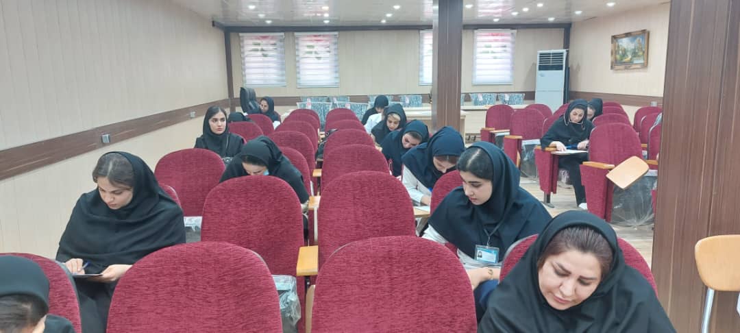 آزمون توانمندی پرسنل درمانی توسط سوپروایزر آموزشی بیمارستان شهیدرجایی گچساران