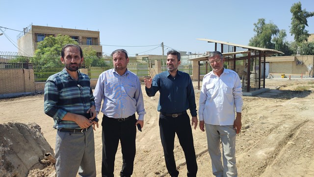 آغاز عملیات ساخت پارکینگ عمومی برای رفاه مراجعین در بیمارستان امام خمینی (ره) دهدشت+تصاویر