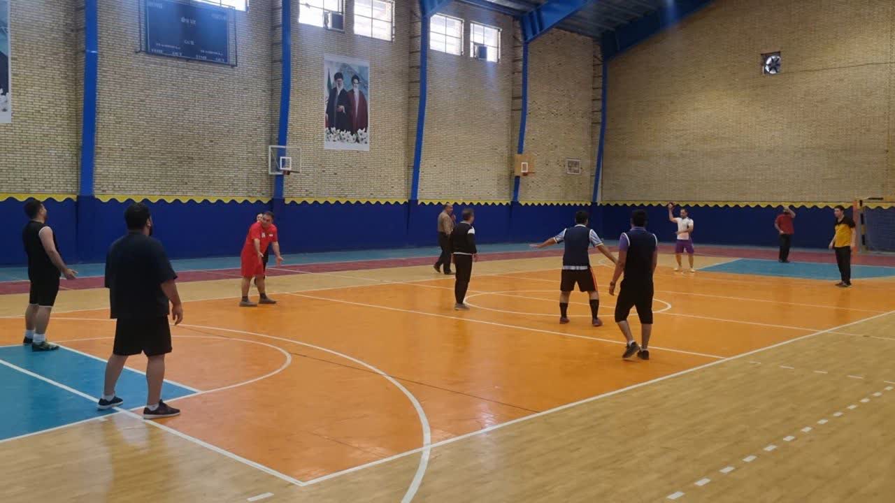 مسابقات داژبال به مناسبت هفته پرستار برگزار شد