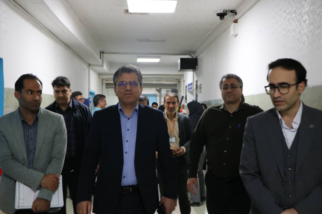 بازدید شبانه سرپرست معاونت درمان دانشگاه از بیمارستان آموزشی درمانی شهید بهشتی یاسوج 