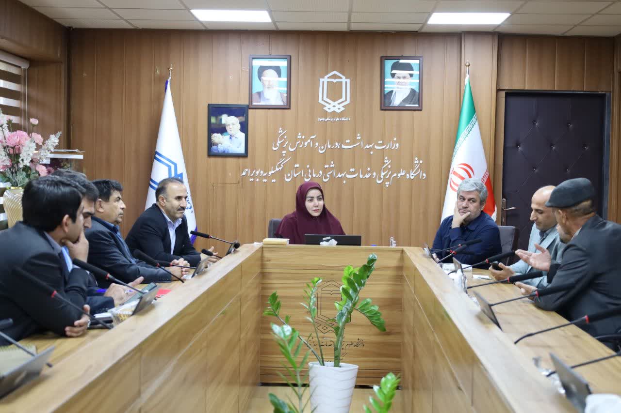 دیدار مردمی رئیس دانشگاه علوم پزشکی یاسوج با حضور نماینده مردم باشت و گچساران برگزار شد